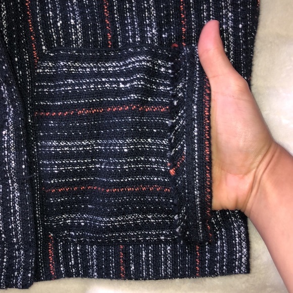 Rachel Roy hooded short sleeve button up baja style pull over - Picture 3 of 6